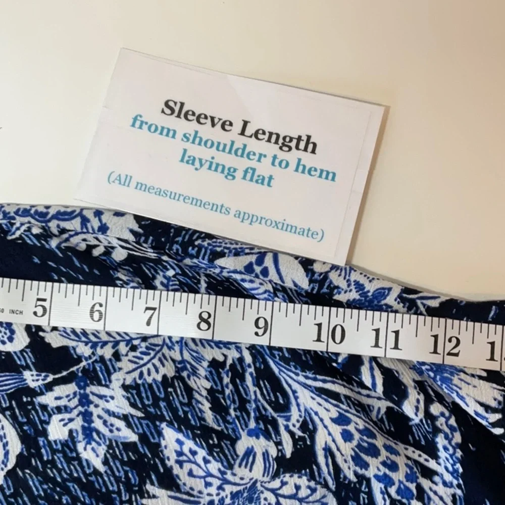 Torrid Swim Cover Up Size 14/16 Torrid size 1 / 2 Navy Black White Blue - Picture 8 of 12